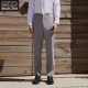 Sladeselectedcleanup SELECTEDSlade Men's New Casual Business Dress Containing Wool Dress Trousers Light Gray 165/72A/XSR