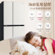 
LG655L Yubing series double-door refrigerator double-door large-capacity glass door panel anti-fingerprint embedded air-cooled frost-free refrigerator quick-freezing constant temperature zone fresh-stay S652GTW16B