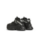 Tianmeiyi Dad Schuhe Schnürsport Sport vielseitig dicker alleiner Top Damen-Freizeitschuhe Frühling und Herbst CJ841DD4 Black 39