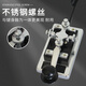 Zheqi K4 heavy-duty work training dual-purpose electric key, shortwave radio supporting hand key, telegraph training equipment, original supply, 6.35mm interface, communication equipment