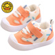 G. DUCKKIDS baby toddler shoes mesh shoes spring and summer soft sole functional shoes universal children's shoes 1-3 years old casual shoes B838 orange 22 inner length 15 cm

