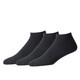 
FootJoy golf socks men's FJ ComfortSof series short socks boat socks comfortable 15276 black triple pairs