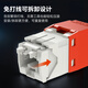PANDUIT Panda socket network port network panel exceeds category 5, category 6, category 6, category 6, non-shielding module non-shielding RJ45 network cable flat port oblique port 86 type six, non-shielding module yellow CJ688TGYL