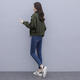 Sichuanshe 2025 Autumn New Women's Bat Manga Chaqueta Top casual