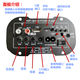 Subwoofer-Verstärker-Verstärker-Board BT5 kleiner Verstärker integriert drahtlose Bluetooth-USB-Karte Audio Wiedergabequalitätsqualität