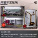 Yixuan toys Engineering car simulation model car alloy car model children boy toy truck baby toy super truck