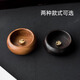 Gata non-spliced black sandalwood incense stick solid wood incense bowl small incense burner multi-Specifications string incense holder agarwood sandalwood incense burner black sandalwood model