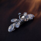 Chimera (CHIMERA) Peacock Chengxiang Hair clip headdress for women with high-end hairpin clips for women with one-piece clips for women to give their girlfriends birthday gifts