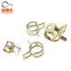 
Baodefeng elastic clamp steel belt hoop spring steel clamp hand pinch hose water pipe oil pipe hose manganese steel clamp Q673 M16x10x1 (20 pieces)