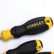 
Stanley (STANLEY) B series rubber handle screwdriver set one-shaped cross driver with magnetic screwdriver 8-piece set 66-673-23