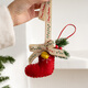 Zimmer Hromeo Weihnachtsauto Hängende Weihnachtsdekoration Glocke Pendell