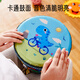 前谷（cega）非洲鼓儿童手鼓幼儿园初学入门手拍鼓打击乐器儿童节礼物 8英寸纯蓝色+背带