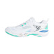 Victor (VICTOR) badminton shoes non-slip wear-resistant sports shoes for men and women victory shoes shock absorption wear Tsingying competition shoes P9200TTY NLite AR white/white water green [new style] 41
