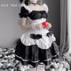 
Sexy large size female jk uniform seduction role play open crotch free pluggable milk lace big bow Lolita gorgeous maid suit black M9758 extremely dirty temptation ancient style Chinese suit