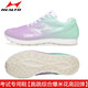 Haiers High School Entrance Examination Sports Chaussures, debout des chaussures de course à sauter kilomètre pour hommes et femmes chaussures d'entraînement de corde à sauter, chaussures de course d'athlétisme spéciales 699S + blanc (seulement taille plus petite) 42 (260 mm)