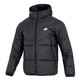 
Nike men's down jacket, winter sportswear, running, fitness, windproof and casual outdoor cold-proof and warm hooded jacket, DV1132-010/black 695 hooded/85% gray duck down M, recommended 120-130Jin [Jin equals 0.5 kg]