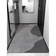 Diatom Mud Entrance Door Floor Mat Taille peut être coupée dans le tapis du pied d'entrée avec un tapis de pied en silicone antidérapant de la zone. Technology Velvet-6996-12 100 cm * 160 cm cm Relamation de 60 jours