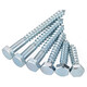 JINGGONG JINGGONG Hexagonal self-tapping wood screws Hexagonal self-tapping wood screws Hexagonal wood screws 7L M8*60 (10/full thread) blue and white zinc