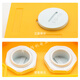Fantasy waterproof plug plastic hole plug stuffy cover nylon stuffy cover screw-in waterproof dustproof seal flame retardant plug head with nut PG21100 set of nuts + washers