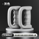 Huaya (HUAYA) boxing dumbbell air strike training handbell weight-bearing running thin arm aerobics Xiao Yaling home fitness equipment gray 1.5 kg two packs