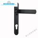 SHANTOULINCUN Junta de aluminio Puerta de un solo punto Puente roto Bloqueo de puerta de aluminio 8525/9230 Puerta de aluminio Puerta plana Manija de plástico Lock 85 Tipo de tres hoyos 200