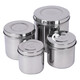 
Wenstan W681 304 stainless steel ointment can Cotton ball alcohol iodine cotton tank disinfection gauze oil ointment can sample retention box 12cm ointment can