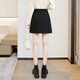 Shechi Xiaoxiangfeng skirt 2025 autumn new women's high waist covering crotch slimming short A-line skirt