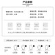 Pamit high-definition smart anti-blue light reading glasses, automatic zoom 100-700 degrees, automatic adjustment of degree reading glasses for men, black silver frame, 100-500 degrees universal