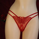 Bas pour hommes minces et mémoires pour les mémoires de broderie adulte de string tentant sexy creusant 1 xl rose (160-200jin [Jin est égal à 0,5 kg]).