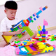 Tatanice Raket Bullet Building Blocks Spielzeug für große Partikelbausteine für DIY -Versammlungen Spielzeug, um ein Geschenk zum Schülertag zu eröffnen