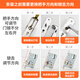 Kabe Door Lock Indoor Bedroom Wooden Door Lock Adjustable Room Door Handle 125 Lock Body CB-KTS01-1-3JT01(X)