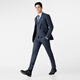 VICUTU [Little Blue Plus] Men's Suit Top Comfortable and Easy-to-Preparable Jacket Groom Wedding Gown Top 175B or Pants 84B Vest