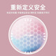 Li Ning yoga ball, professional explosion-proof, anti-slip, thickened, strong elasticity and anti-stress, suitable for midwifery, large dragon ball, Swiss fitness ball, gradient pink and blue [thickened/explosion-proof/no odor] 75cm, height 165-175cm