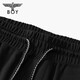BOY LONDON trendy brand casual pants, unisex style, summer, light, fashionable, casual design, high street trousers N15005 black m