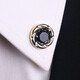 Shijun (SHIJUN) light luxury men's brooch, high-end, deep and vast starry sky stone collar pin, women's suit formal suit brooch, vast starry sky stone (gold) brooch brooch