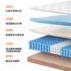 Ours hivernal [Mattress blanc Moonlight-7 étoiles] Simmons Spring indépendant Spring et dur à double usage doux en latex de jute épais [Double Sleep Felt 23 cm] 15 cm Spring indépendant 1350 mm * 2000 mm