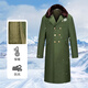 Bo Na Ling Green Military Coat Men's Winter Thickened and Long Security Coat Cold-proof Clothes Northeastern Old-fashioned Jacket Coat Military Green Coat