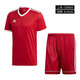 Adidas Football Uniform Suit estro JSy Version européenne Men's Football Short à manches courtes Sports Sports DIY Printable personnalisé CE8935 + BJ9226 M