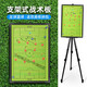 Yunran Portable Football Tactical Tactical Teaching Board Competition Capacitación de entrenamiento Ben Braguable Bolsa de comandos Soporte de fútbol Tactical Board AP-686
