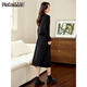 PinCai Dress Women's Exquisite Knitted Dress Set Removable Knitted Cardigan Skirt P144A5002
