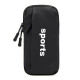 Sai Feng running arm bag for men and women 7-inch sports mobile phone bag outdoor sports cycling mobile phone protective sleeve arm bag wrist bag black