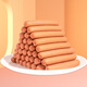 Dotex Cat Snacks Cat Ham Sausage 450g Chicken Flavor 30 Pips * 15g