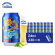 Qiandao Lake Beer (CHEERDAY) Enjoy Time 8 Degrees 330ml*24 Cans Qinshuang Yellow Beer Full Box