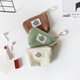 OEMG ZIP Billetera Mini Waffle Small Willet Ins Fresh Student Llevar bolsas de monedas Almacenamiento de lápiz verde Bolsa pequeña
