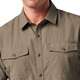 5.11 (taktische Serie) USA 5.11 Freizeit im Freien Frühling und Sommerpendler Business Shirt Herren -Langarm Shirt 72521 831 Dark Green [New Color] XLXLL