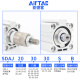 Yadeke AIRTACSDAJ adjustable stroke thin cylinder SDAJ12*10/20/25/30/35/40/45 The following is the inner tooth attachment SDAJ12X5010SB