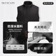 Biliantian impermeable chaleco de algodón de algodón ropa de trabajo personalizada en invierno Trabajo tibio de trabajo en espuma