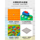 OLOEY积木墙面定制大颗粒底板上墙幼儿园儿童房家用墙面玩具墙贴定制 1【套餐1+2】684件大颗粒+1平方