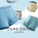 
Red bean (Hodo) underwear for men antibacterial bottom crotch mid waist modal ice silk base men boxer large size shorts 695 graphene antibacterial combination 2 175XL