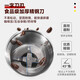 Derlla coffee bean grinder electric bean grinder coffee grinder household ultrafine silver